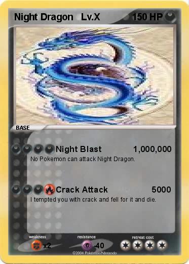 Pokemon Night Dragon   Lv.X