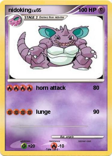 Pokemon nidoking