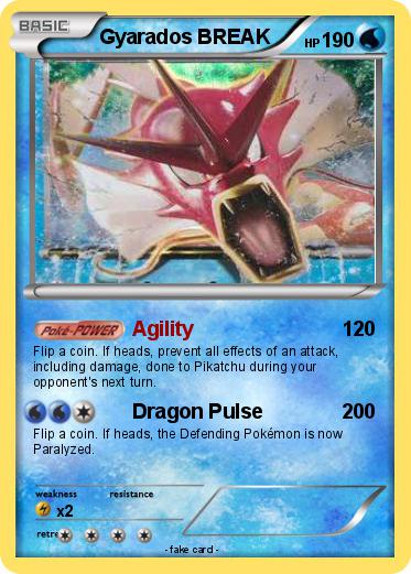 Pokemon Gyarados BREAK