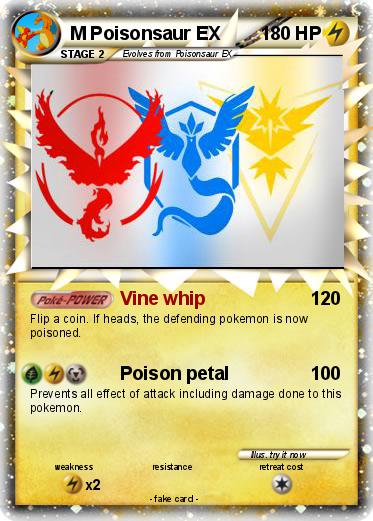Pokemon M Poisonsaur EX
