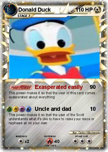 Pokemon Donald Duck
