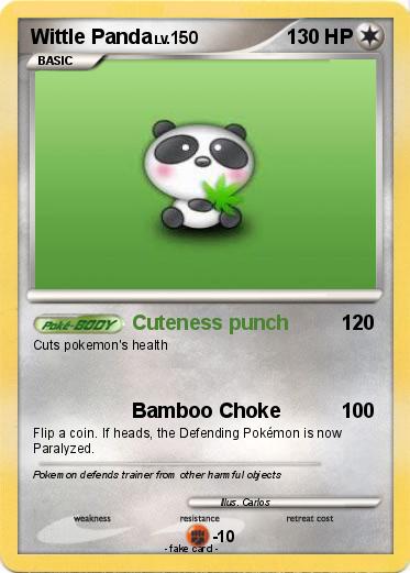 Pokemon Wittle Panda