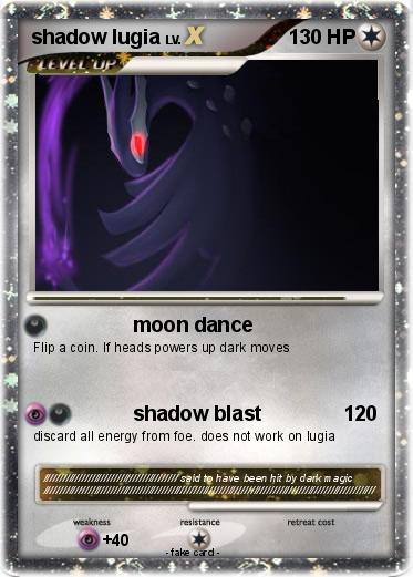 Pokemon shadow lugia