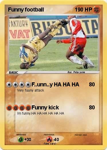 Pokemon Funny football