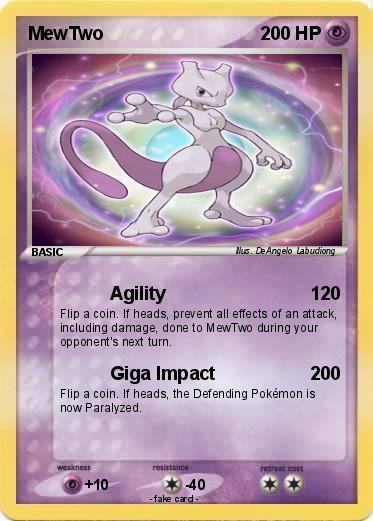 Pokemon MewTwo