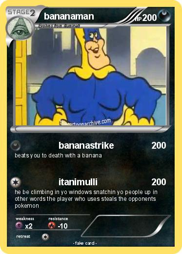 Pokemon bananaman
