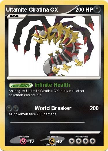 Pokemon Ultamite Giratina GX