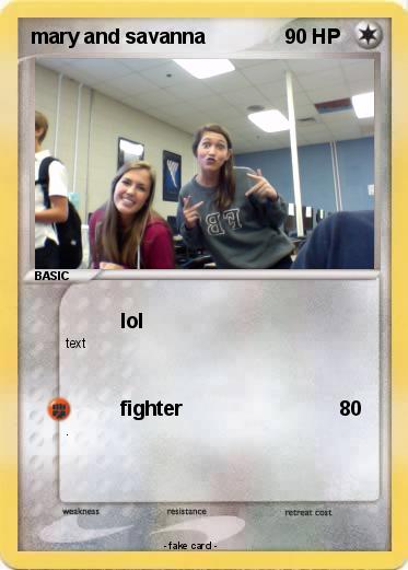 Pokemon mary and savanna