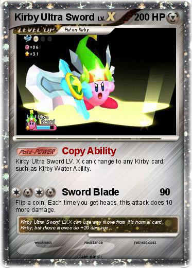Pokemon Kirby Ultra Sword