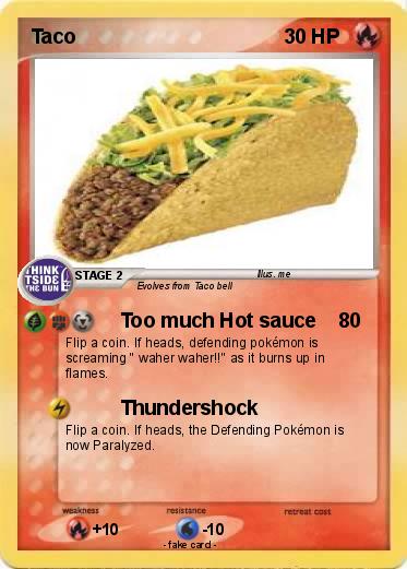 Pokemon Taco