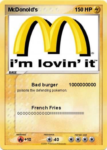 Pokemon McDonold's