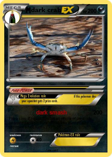Pokemon dark crab
