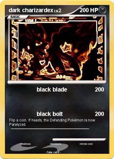 Pokemon dark charizardex