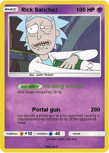 Pokemon Rick Sanchez