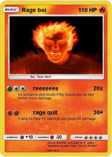 Pokemon Rage boi