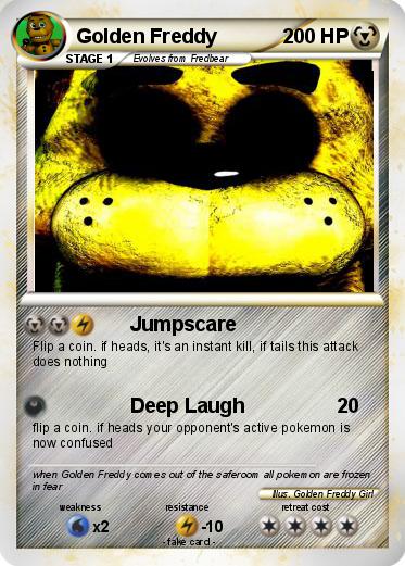 Pokemon Golden Freddy