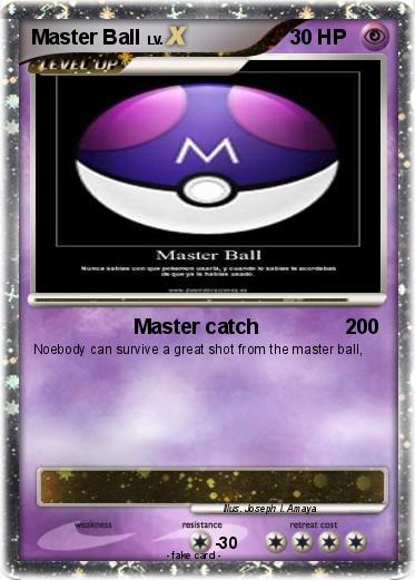 Pokemon Master Ball