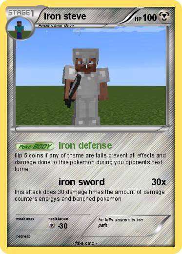 Pokemon iron steve