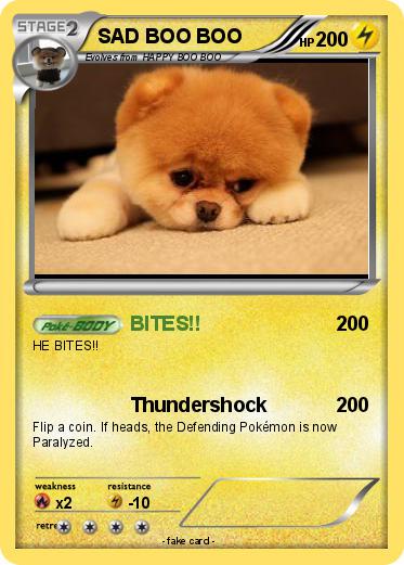 Pokemon SAD BOO BOO