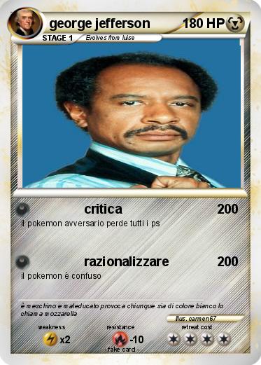 Pokemon george jefferson