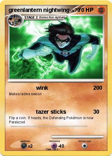 Pokemon greenlantern nightwing