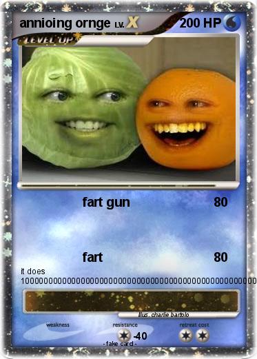 Pokemon annioing ornge