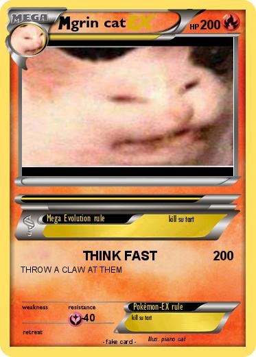 Pokemon grin cat