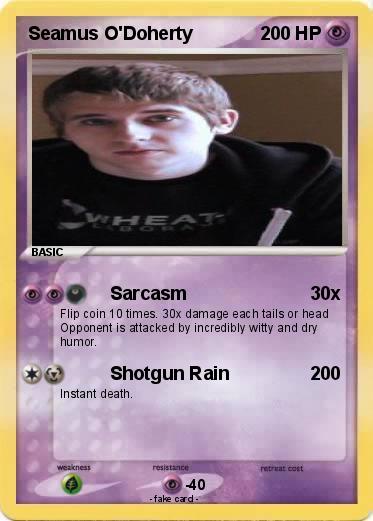Pokemon Seamus O'Doherty