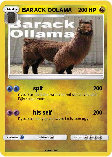 Pokemon BARACK OOLAMA