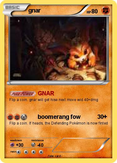 Pokemon gnar