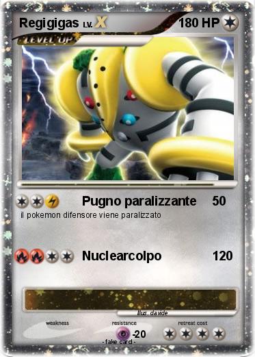 Pokemon Regigigas