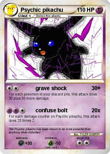 Pokemon Psychic pikachu