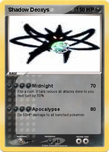 Pokemon Shadow Deoxys