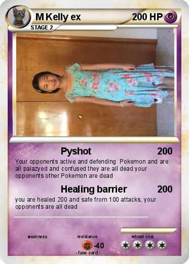 Pokemon M Kelly ex