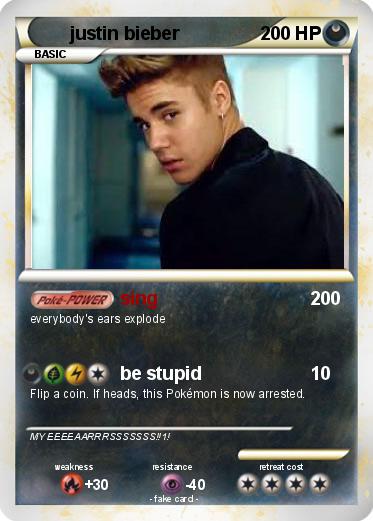 Pokemon justin bieber