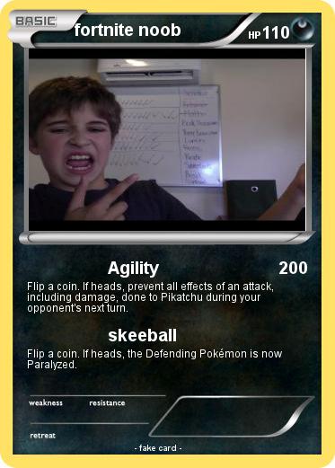 Pokemon fortnite noob