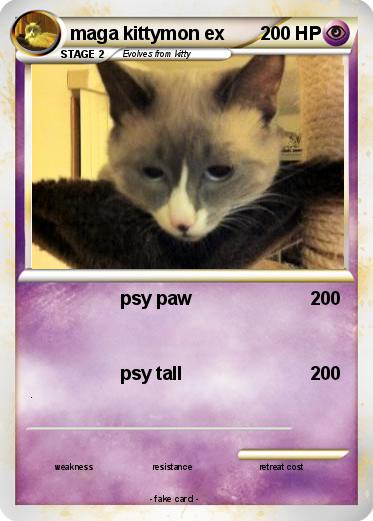 Pokemon maga kittymon ex