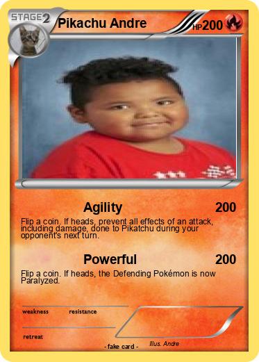Pokemon Pikachu Andre