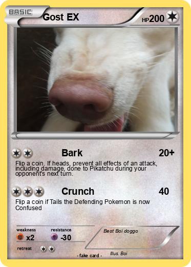 Pokemon Gost EX