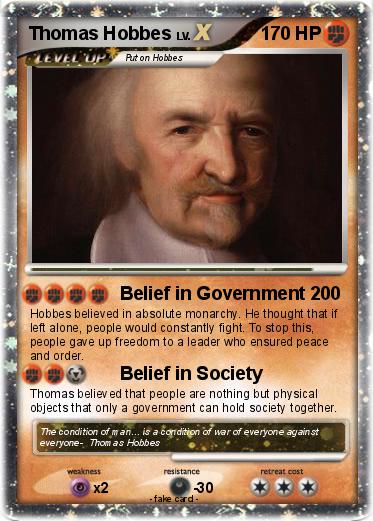 Pokemon Thomas Hobbes