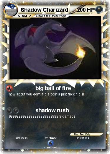 Pokemon Shadow Charizard