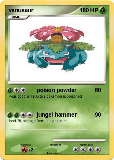 Pokemon venusaur