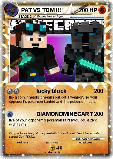 Pokemon PAT VS TDM !!!