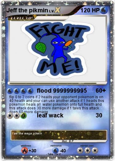 Pokemon Jeff the pikmin