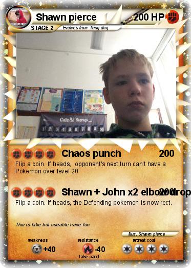 Pokemon Shawn pierce