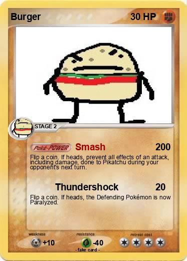 Pokemon Burger