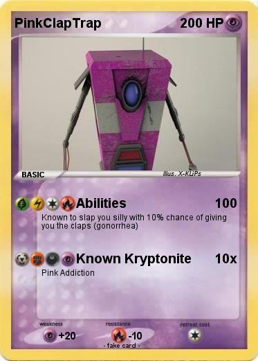Pokemon PinkClapTrap