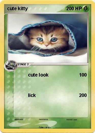 Pokemon cute kitty