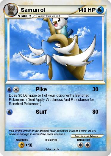 Pokemon Samurrot