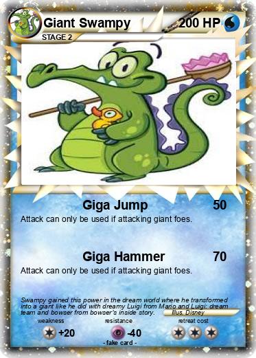Pokemon Giant Swampy